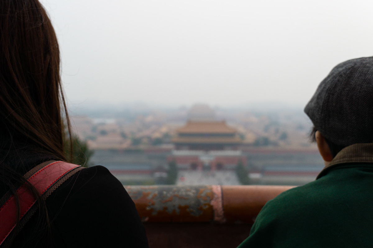 Overlooking the Forbidden City