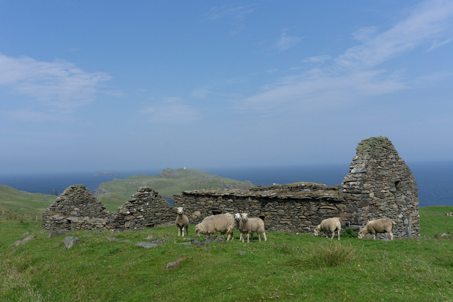 Peaceful bay with crystal clear water